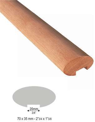 Main courante bois ovale main courante ovale bois fk3100 Main courante bois ovale main