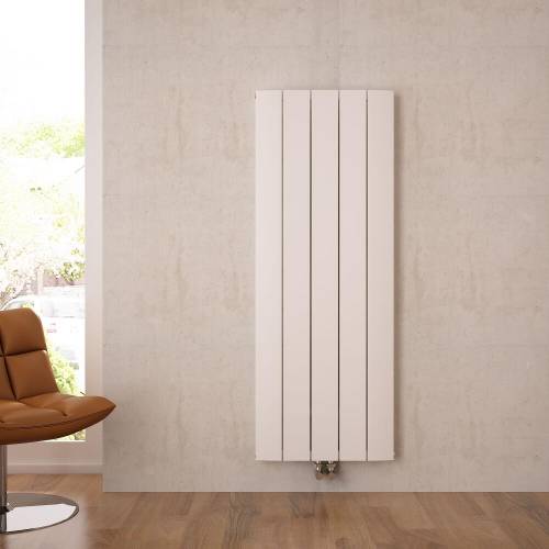 Radiateur Aluminium Vertical Blanc Eau Chaude 160