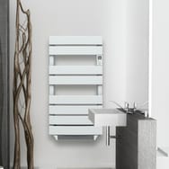 Sèche-serviettes électrique lames plates 600W avec