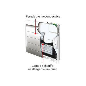 Radiateur chaleur douce Thermor Mozart Digital Bla