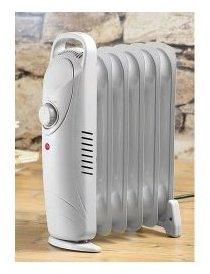 Radiateur électrique mobile avec chauffage à bain
