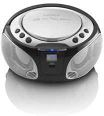 Lenco Radio et lecteur CD SCD-550 Argenté