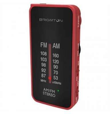 Radio transistor BRIGMTON BT224 Rouge