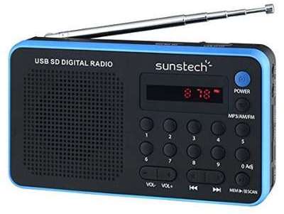 Radio transistor Sunstech RPDS32BL Bleu