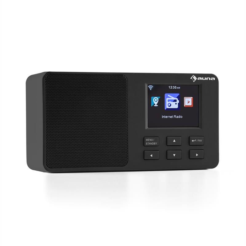 Auna IR-110 Radio Internet écran TFT 3,2 Menu cou