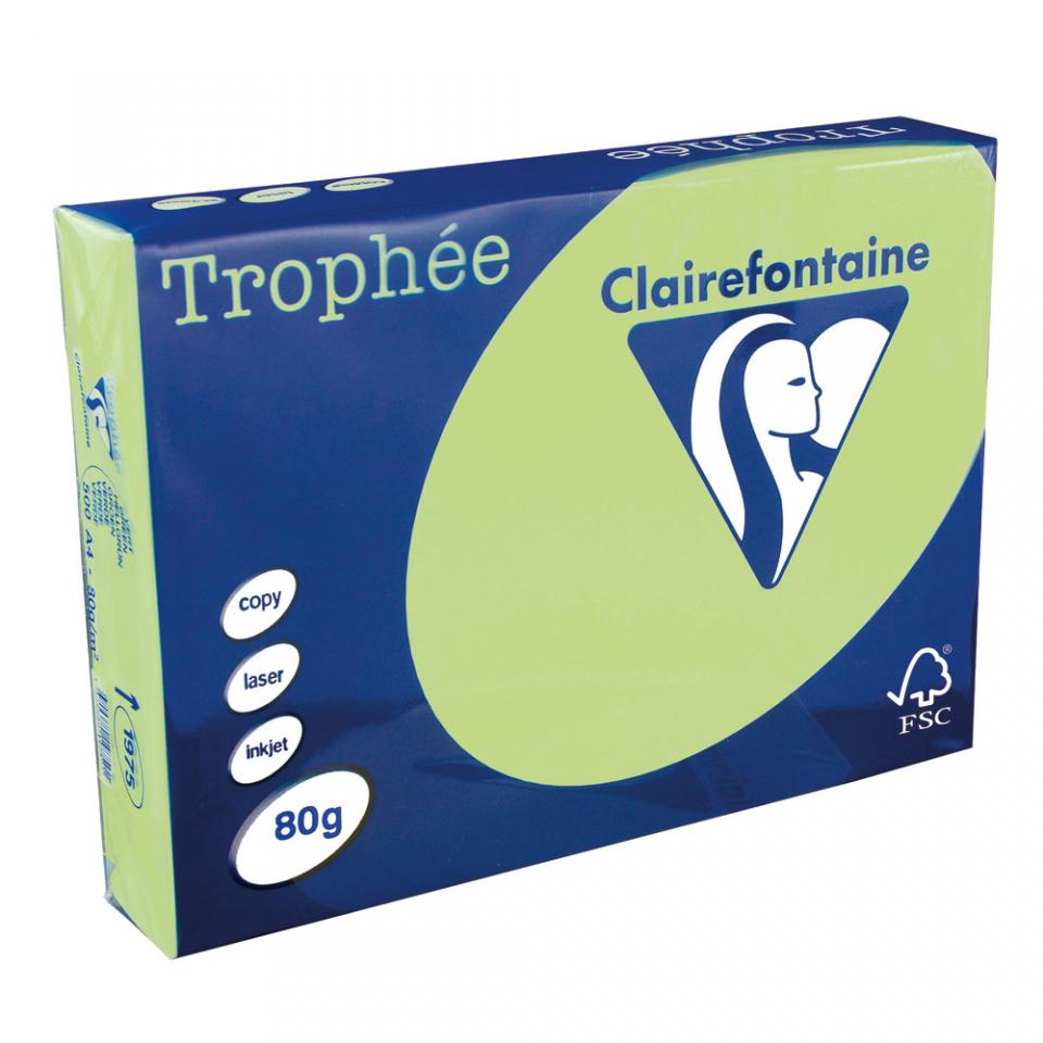 5 ramettes papier Clairefontaine Trophée vert golf
