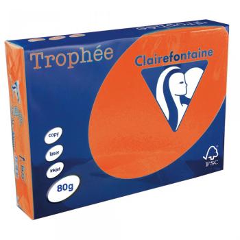5 ramettes papier Clairefontaine Trophée rouge A4 80 5 ramettes papier Clairefontaine