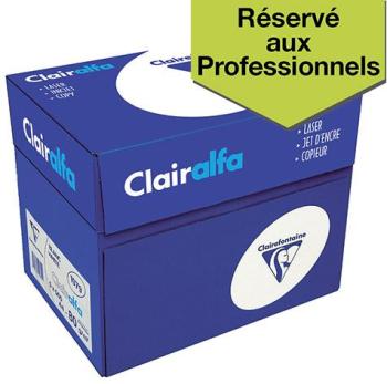 Papier Clairalfa Box 2500 feuilles A4 80g Papier Clairalfa Box 2500