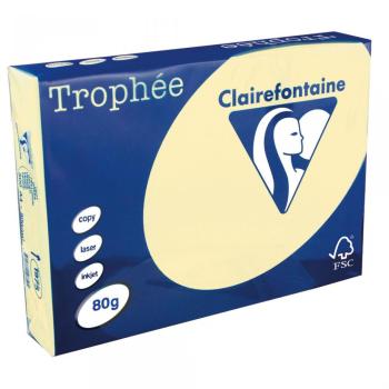 5 ramettes papier Clairefontaine Trophée ivoire A4 5 ramettes papier Clairefontaine