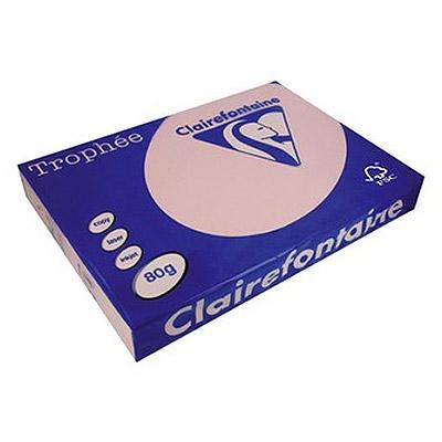 Clairefontaine Trophée teinte Pastel coloris rose.