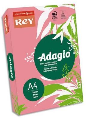 Papier Adagio Flash teinte fluo coloris rouge fram