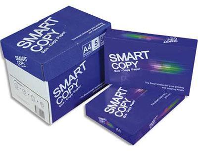 Papier blanc Smart Copy. Grammage 75 grammes. Qual