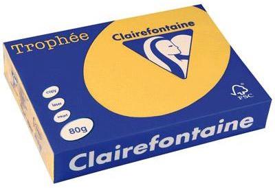 Clairefontaine Trophée teinte vive coloris Jaune B