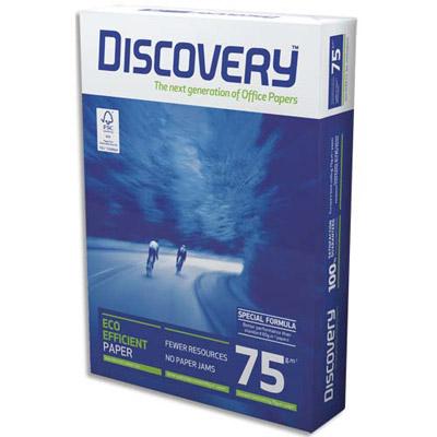 Papier très blanc Discovery 75 grammes, idéal pour