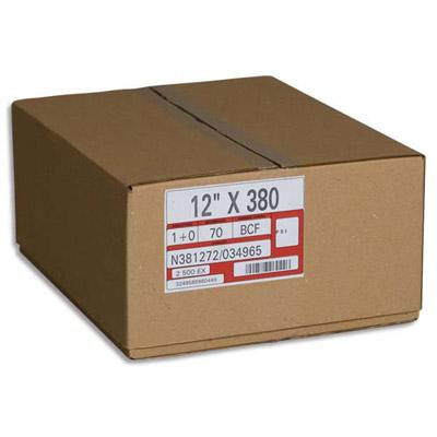 Papier Listing simple Spat au format 380 x 12 pouc