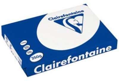 Ramette papier Clairefontaine A4 250 gr 125 feuill