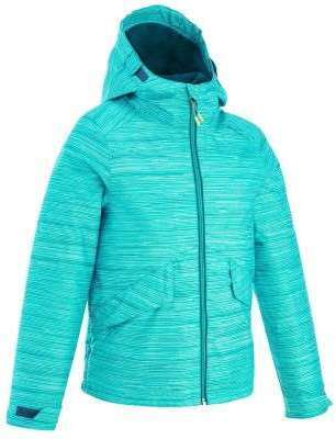 QUECHUA - Veste Hike 100 Fille bleu