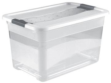Bac de rangement plastique transparent