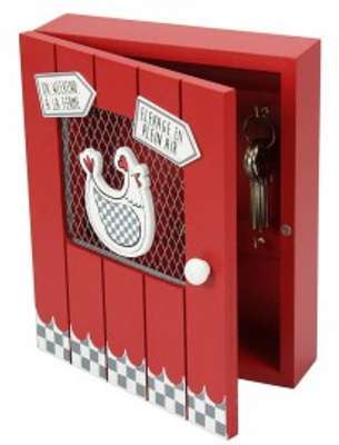 Boite à clefs Les poulettes