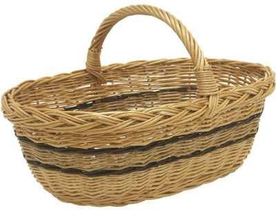 Panier À Champignons En Osier Buff - Aubry-gaspard