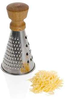 Râpe à fromage mini chêne manche en bois 15cm - Life Râpe à fromage mini chêne