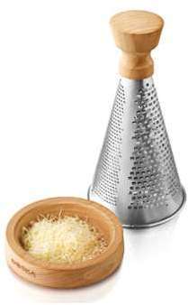 Râpe à fromage manche en bois de chêne 27 5cm - Life Râpe à fromage manche en bois