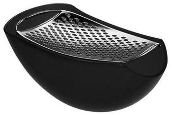 Râpe à fromage avec réservoir Parmenide - noir polymétilmetacryl Râpe à fromage avec réservoir