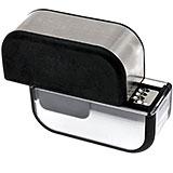 Microplane Garlic Cutter, hachoir à ail, noir
