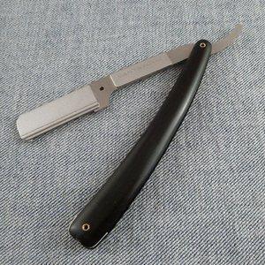 Rasoir Barbier, manche finition ébène,