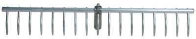 RATEAU ALU 76 cm 17 DENTS sans manche - POLET RATEAU ALU 76 cm 17 DENTS