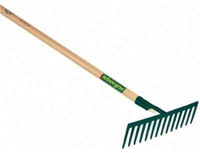 LEBORGNE - Râteau forgé - dents droites 35cm LEBORGNE - Râteau forgé -