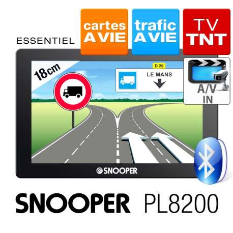 GPS POIDS LOURD SNOOPER PL8200 ESSENTIEL