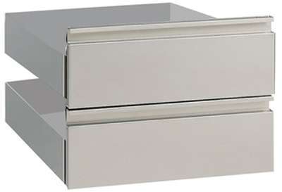 Kit de 2 tiroirs pour soubassement L 700 mm Kit de 2 tiroirs pour soubassement