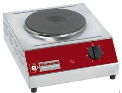 Réchaud électrique 2 kw 1 plaque DIAMOND