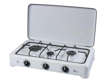 Réchaud à gaz émaillé 3 feux 3 feux