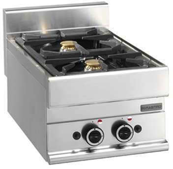 Rechaud professionnel à gaz 2 feux à poser Série 650 Rechaud professionnel à gaz