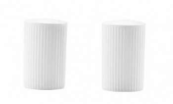 Coffret salière et poivrière 5 x 3 5cm en porcelaine Coffret salière et poivrière