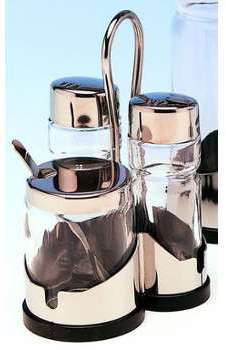 Ménagère inox Sel-Poivre-moutarde - Eté - AZ boutique Ménagère inox Sel-Poivre-moutarde