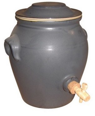 DIGOIN CERAMIQUE - vinaigrier traditionnel en grès
