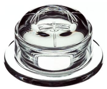 Beurrier Confiturier en verre avec cloche - A l unité Beurrier Confiturier en verre