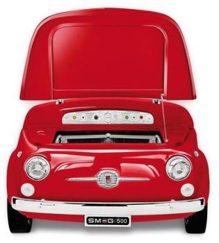 SMEG Fiat 500 - Minibar - rouge/125x80x83cm/Fiat50