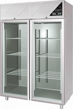 Réfrigérateur 1400 Litres 510W Portes en Verre 144