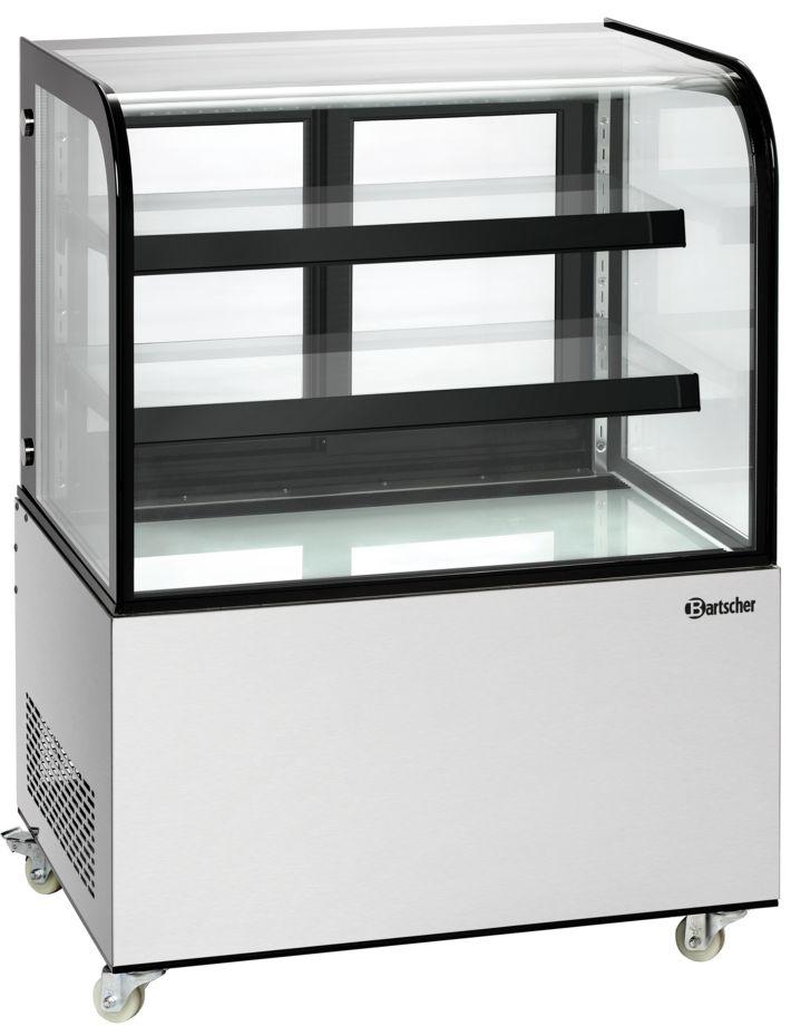 Vitrine Réfrigérée Inox - 270 Litres - Avec Roues