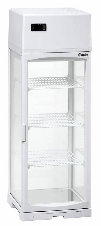 Vitrine Réfrigérée Blanche + 3 Grilles - Froid Ven