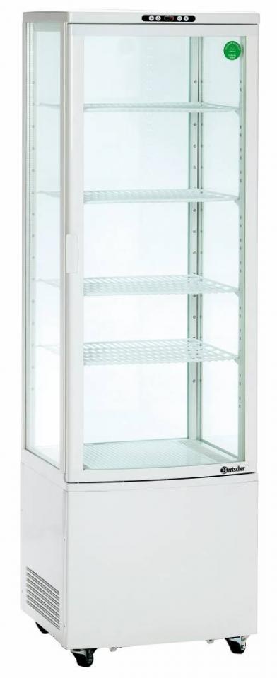 Vitrine Réfrigérée Sur Roues + 4 Grilles - 235 Lit