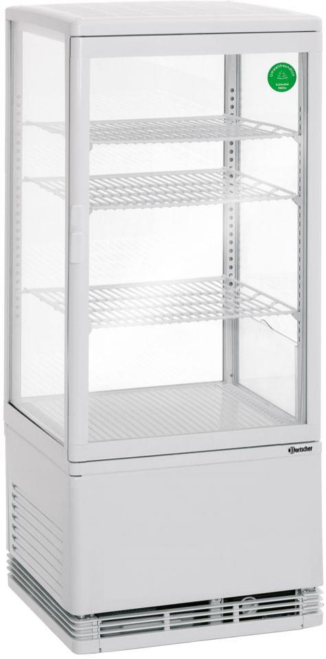 Vitrine Réfrigérée Mini Blanche - Froid Ventilé -