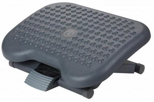 Repose-pied PIEDINO DOT noir inclinable, réglable