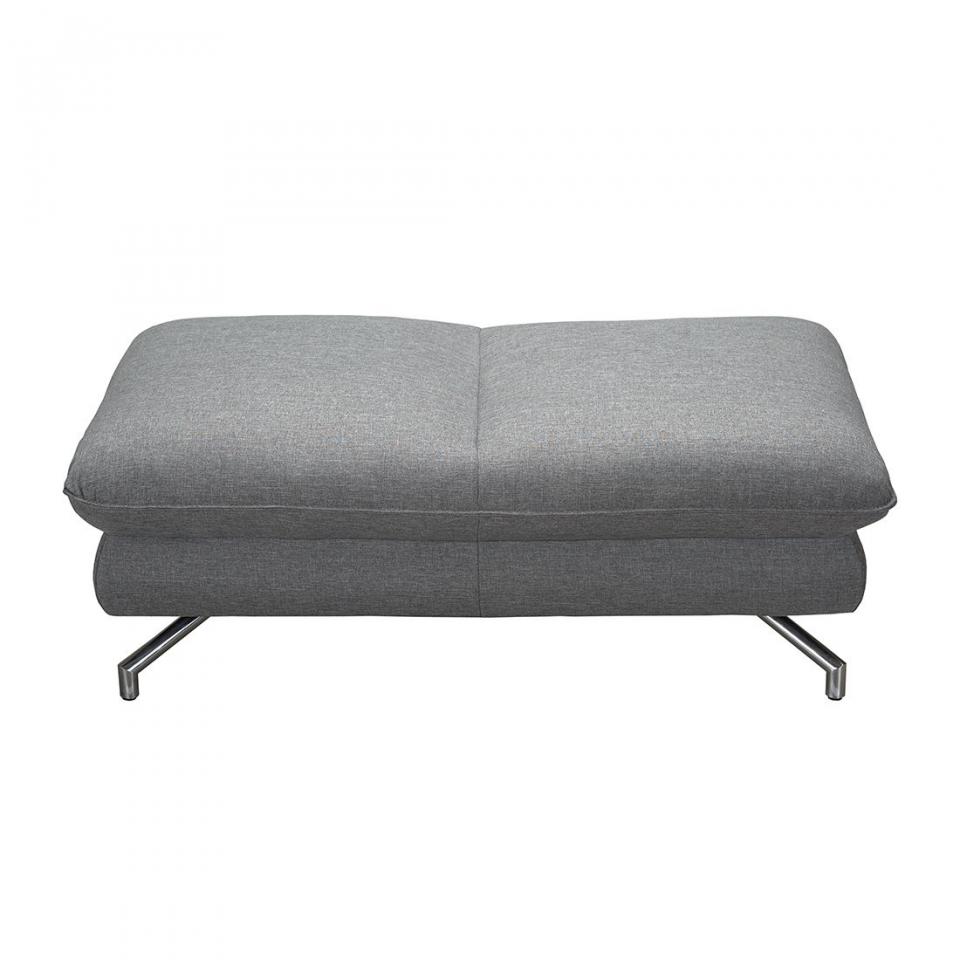 Repose-pieds Sharon - Tissu gris