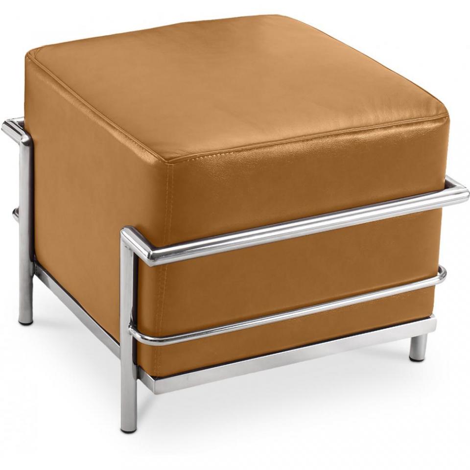 Repose-pied (Ottoman) style Kart3 - Cuir Premium M