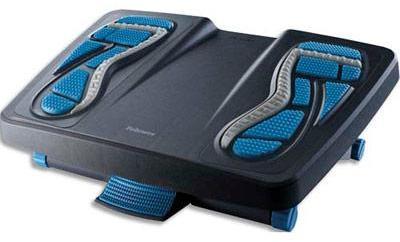 Repose-pieds avec différentes surfaces de massage